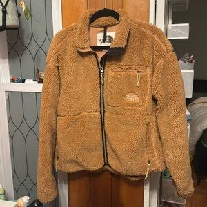 Cozy north face zip up size XL